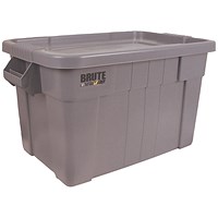 VFM Grey Brute Tote Box/Lid 75 Litre 382216 VFM Grey Brute Tote Box/Lid 75 Litre 382216