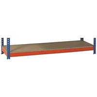 Heavy Duty Painted Additional Shelf 1500x600mm Orange/Zinc Heavy Duty Painted Additional Shelf 1500x600mm Orange/Zinc