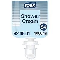 Tork S4 Shower Cream, 1 Litre, Pack of 6 Tork S4 Shower Cream, 1 Litre, Pack of 6