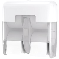 thumbnail image 2 of 2Work Bulk Pack Toilet Tissue Dispenser - Wall Mount Holder For Commercial Rolls, Easy Refill 2 of 13