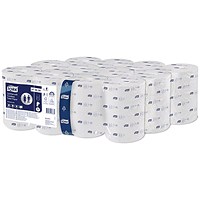 Tork OptiServe Coreless Toilet Paper Advanced, 2-Ply, White, Pack of 24 Tork OptiServe Coreless Toilet Paper Advanced, 2-Ply, White, Pack of 24