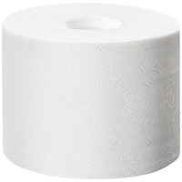 Tork Coreless Toilet Roll, 2-Ply, White, 36 Rolls of 900 Sheets