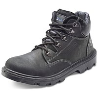 Beeswift Sherpa Dual Density Pu/Rubber Mid Cut Boots, Black, 6