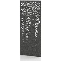 Sch! Acoustic Wall Panel - Blossom - Graphite Charcoal