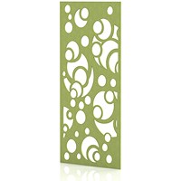 Sch! Acoustic Wall Panel - Bubbles - Lime Green