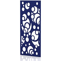 Sch! Acoustic Wall Panel - Bubbles - Cobalt Blue