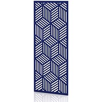 Sch! Acoustic Wall Panel - Cube - Cobalt Blue