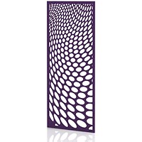 Sch! Acoustic Wall Panel - Drift - Plum Purple
