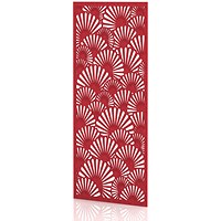 Sch! Acoustic Wall Panel - Fan - Poppy Red