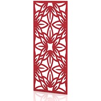 Sch! Acoustic Wall Panel - Flower - Poppy Red