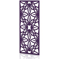 Sch! Acoustic Wall Panel - Flower - Plum Purple