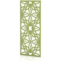 Sch! Acoustic Wall Panel - Flower - Lime Green