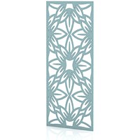 Sch! Acoustic Wall Panel - Flower - Sky Light Blue