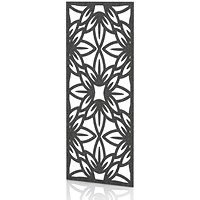 Sch! Acoustic Wall Panel - Flower - Graphite Charcoal