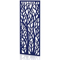 Sch! Acoustic Wall Panel - Forest - Cobalt Blue