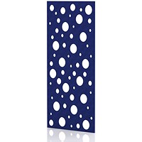 Sch! Acoustic Wall Panel - Polka - Cobalt Blue