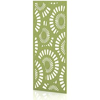 Sch! Acoustic Wall Panel - Sunburst - Lime Green