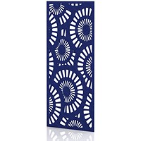 Sch! Acoustic Wall Panel - Sunburst - Cobalt Blue