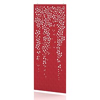 Sch! Acoustic Hanging Wall Panel - Blossom - Poppy Red