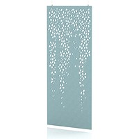 Sch! Acoustic Hanging Wall Panel - Blossom - Sky Light Blue