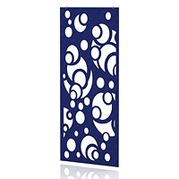 Sch! Acoustic Hanging Wall Panel - Bubbles - Cobalt Blue
