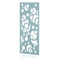 Sch! Acoustic Hanging Wall Panel - Bubbles - Sky Light Blue