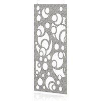 Sch! Acoustic Hanging Wall Panel - Bubbles - Pebble Light Grey