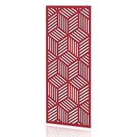 Sch! Acoustic Hanging Wall Panel - Cube - Poppy Red