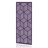 Sch! Acoustic Hanging Wall Panel - Cube - Plum Purple