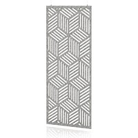 Sch! Acoustic Hanging Wall Panel - Cube - Pebble Light Grey