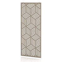 Sch! Acoustic Hanging Wall Panel - Cube - Oatmeal Beige