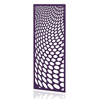 Sch! Acoustic Hanging Wall Panel - Drift - Plum Purple