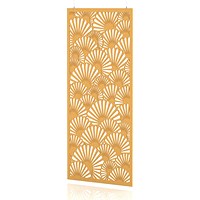 Sch! Acoustic Hanging Wall Panel - Fan - Buttercup Yellow