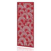 Sch! Acoustic Hanging Wall Panel - Fan - Poppy Red