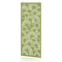 Sch! Acoustic Hanging Wall Panel - Fan - Lime Green