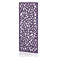 Sch! Acoustic Hanging Wall Panel - Mosaic - Plum Purple