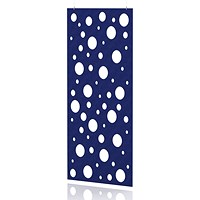 Sch! Acoustic Hanging Wall Panel - Polka - Cobalt Blue