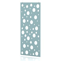 Sch! Acoustic Hanging Wall Panel - Polka - Sky Light Blue