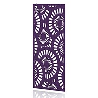 Sch! Acoustic Hanging Wall Panel - Sunburst - Plum Purple