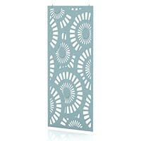 Sch! Acoustic Hanging Wall Panel - Sunburst - Sky Light Blue