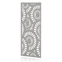 Sch! Acoustic Hanging Wall Panel - Sunburst - Pebble Light Grey