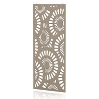 Sch! Acoustic Hanging Wall Panel - Sunburst - Oatmeal Beige