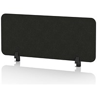Sch! Acoustic Desktop Screen - Rectangle - 1000 x 400mm - Raven Black