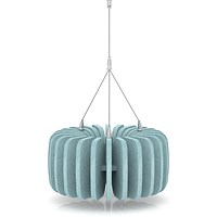 Sch! Acoustic Ceiling Baffles - Shade - Type A - 335mm Wide x 150mm High - Sky Light Blue