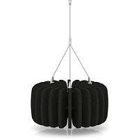 Sch! Acoustic Ceiling Baffles - Shade - Type A - 335mm Wide x 150mm High - Raven Black