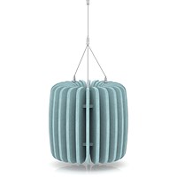 Sch! Acoustic Ceiling Baffles - Shade - Type A - 335mm Wide x 300mm High - Sky Light Blue