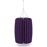 Sch! Acoustic Ceiling Baffles - Shade - Type A - 335mm Wide x 450mm High - Plum Purple