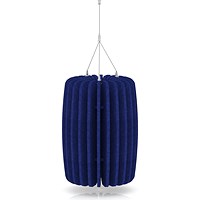 Sch! Acoustic Ceiling Baffles - Shade - Type A - 335mm Wide x 450mm High - Cobalt Blue