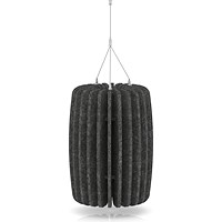 Sch! Acoustic Ceiling Baffles - Shade - Type A - 335mm Wide x 450mm High - Graphite Charcoal