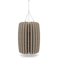 Sch! Acoustic Ceiling Baffles - Shade - Type A - 335mm Wide x 450mm High - Oatmeal Beige